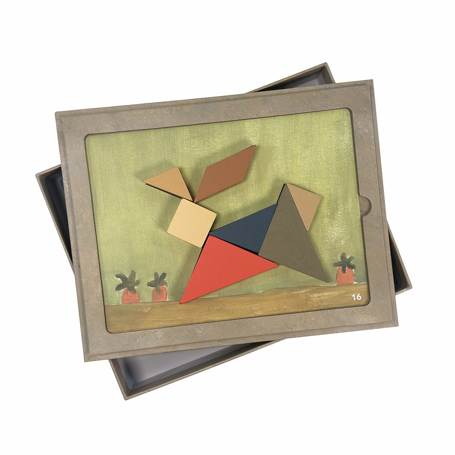 Magnetspiel Tangram
