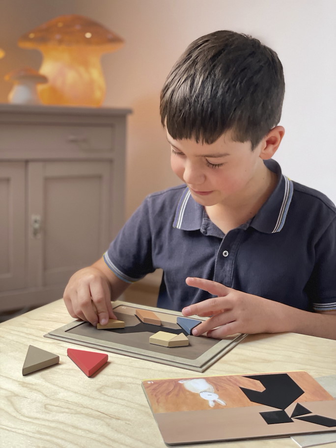 Magnetspiel Tangram
