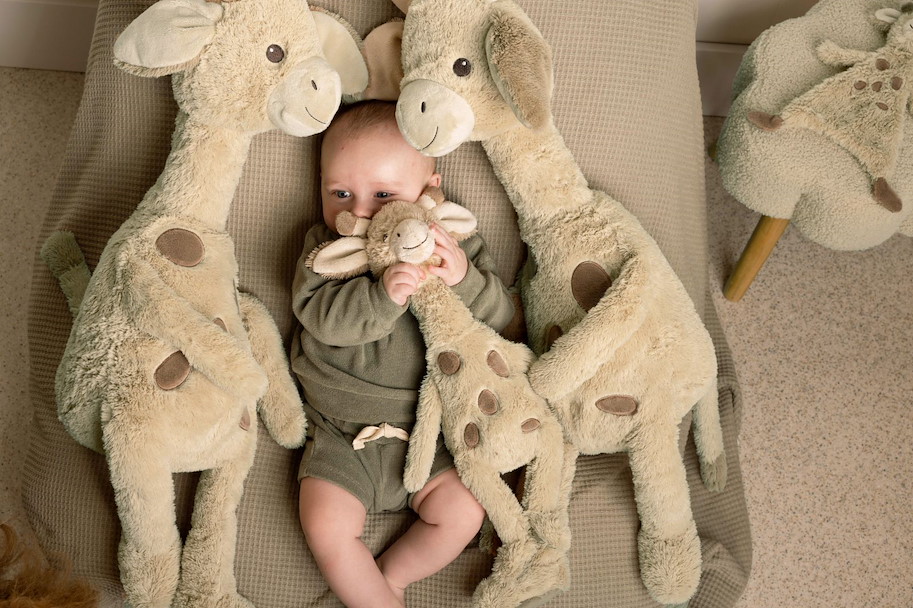 Giraffe Gus Schmusetuch 26 cm