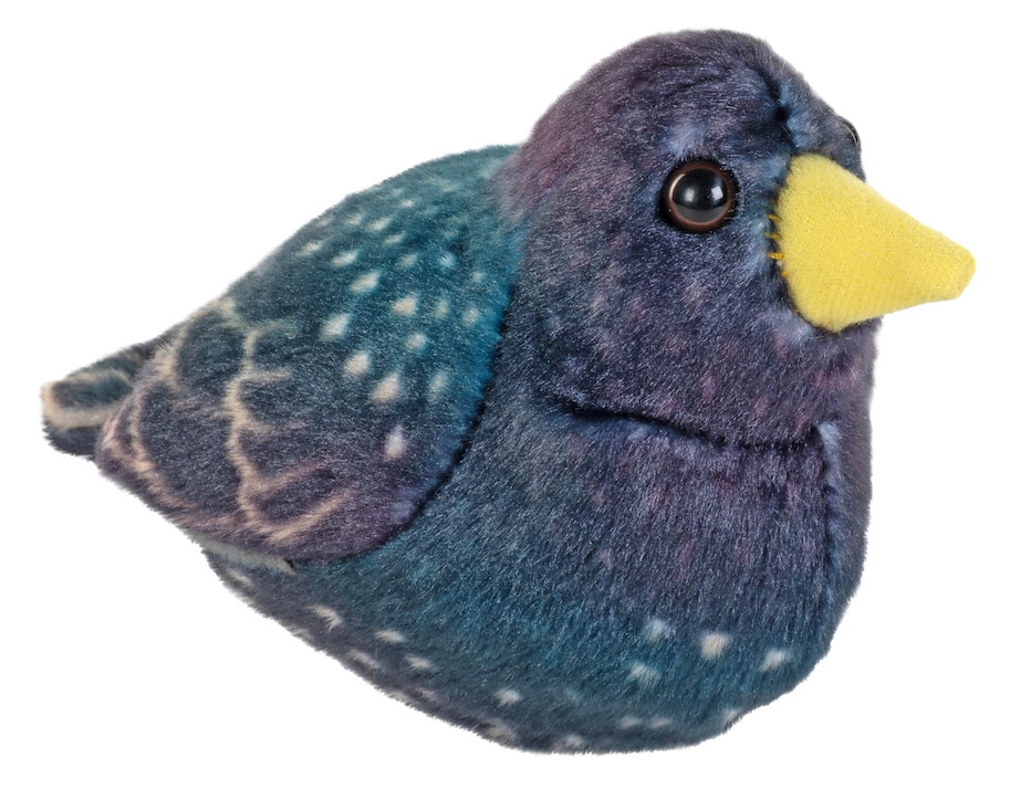 Plüsch Star mit Stimme RSPB Birds 18 cm mit echten Vogelstimmen