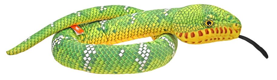Plüsch Smaragdbaumboa Snakess 137 cm