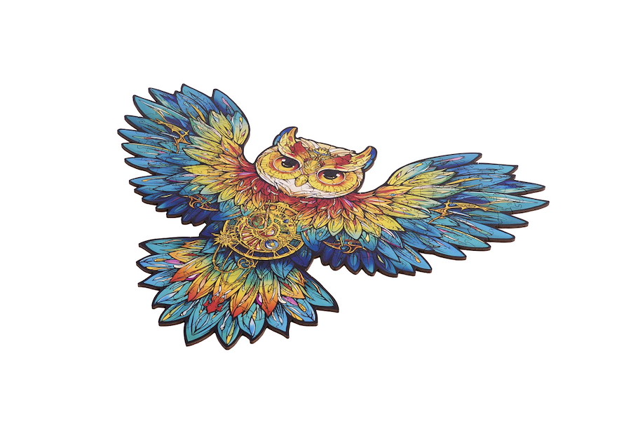 Holzpuzzle 'OWL'