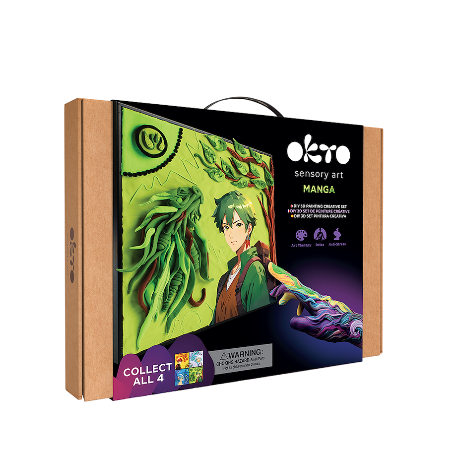 3D Gemälde MANGA 'Erde'