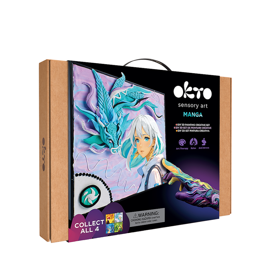 3D Gemälde MANGA 'Luft'