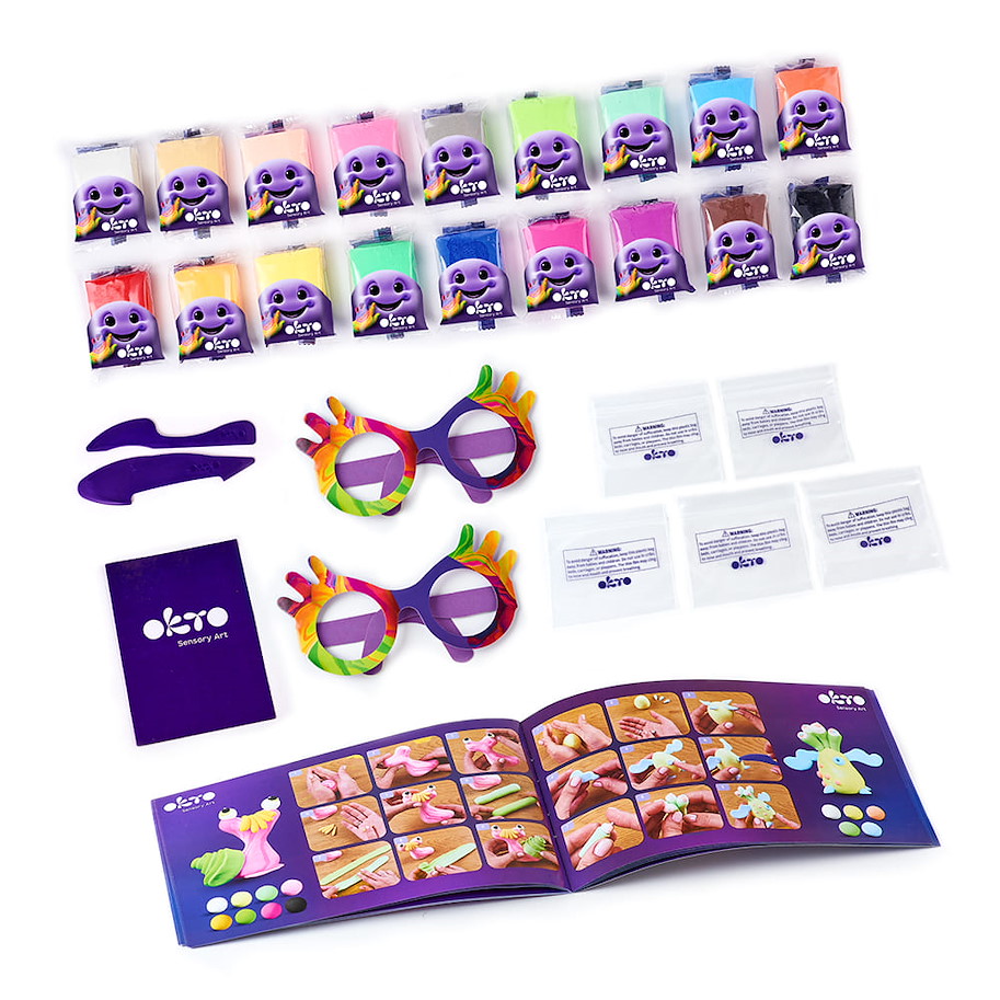 Air Clay Modellierset Set 18 Farben