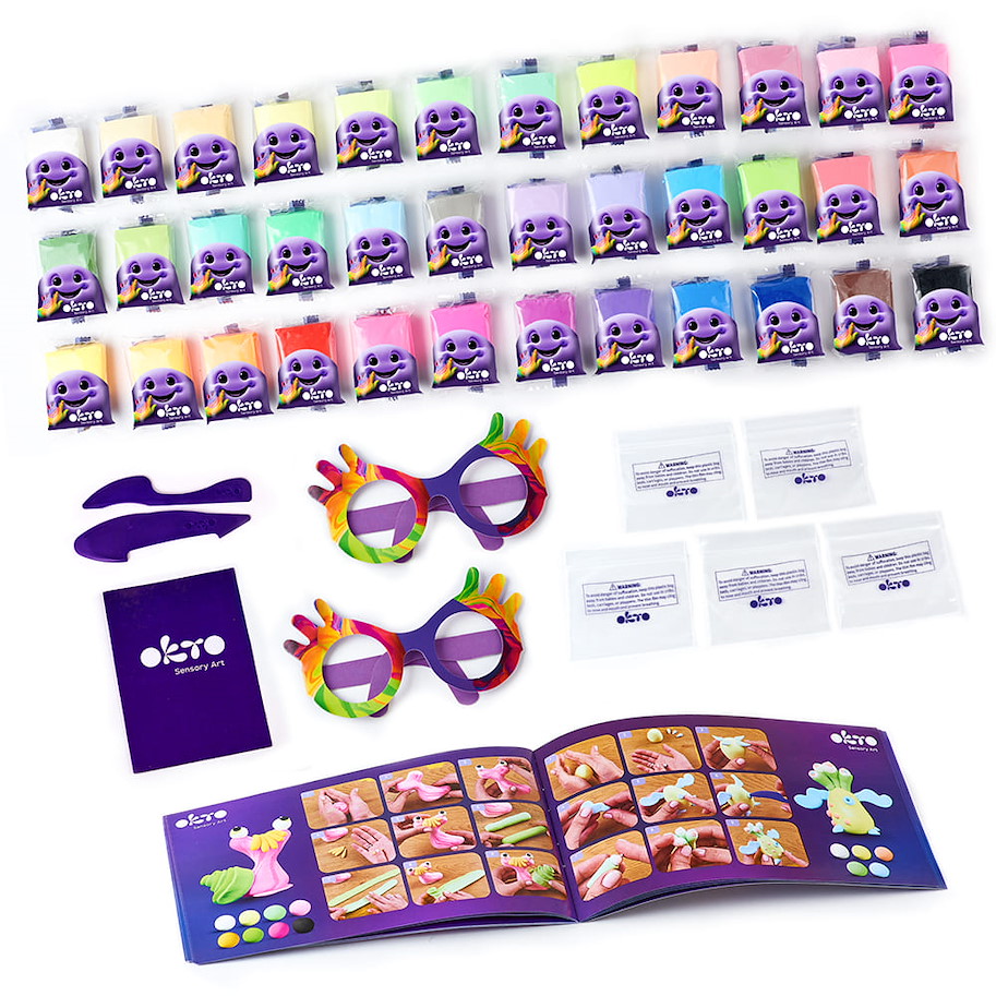 Air Clay Modellierset Set 36 Farben