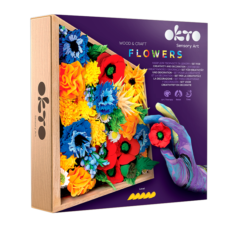 Okto Sensory Art Blumen 'Freiheit'