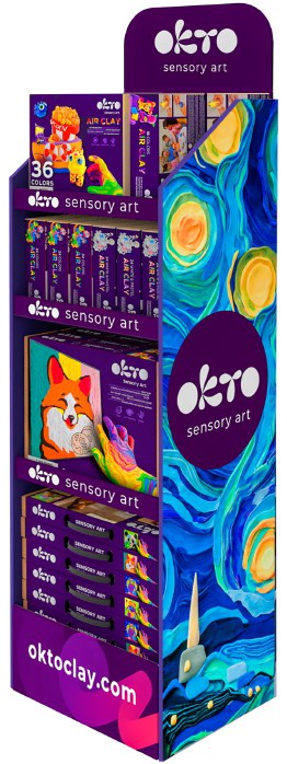 Okto sensory art Display Kids