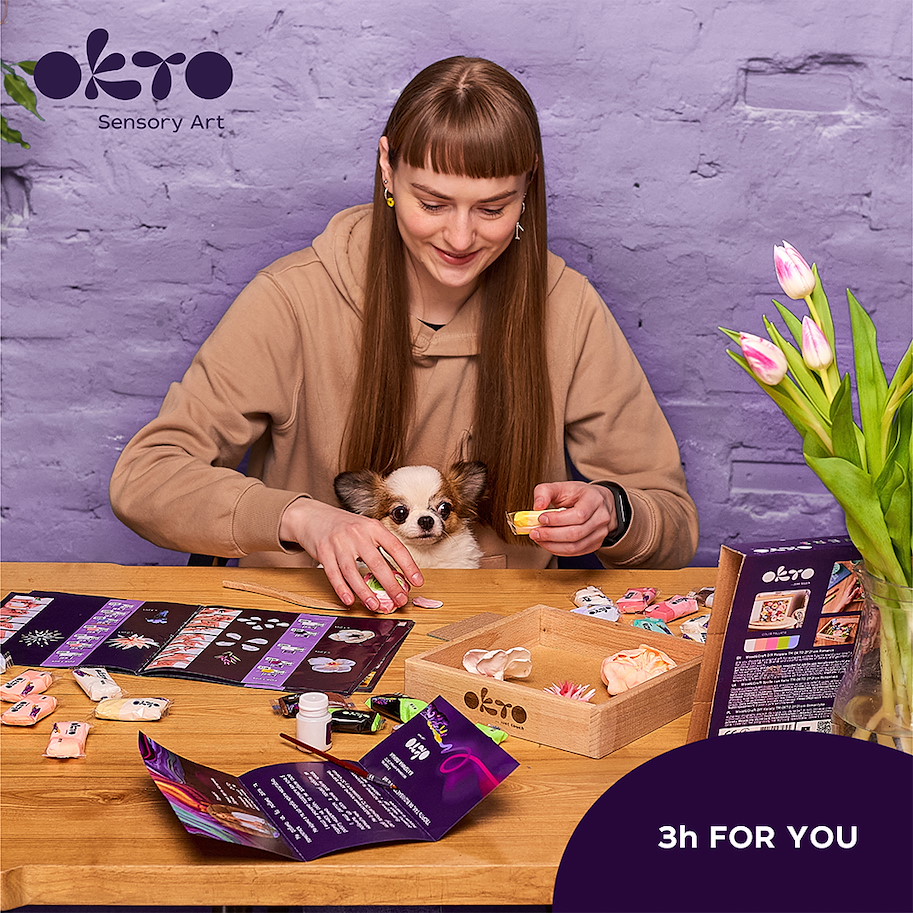 Okto Sensory Art Blumen 'Romantik'