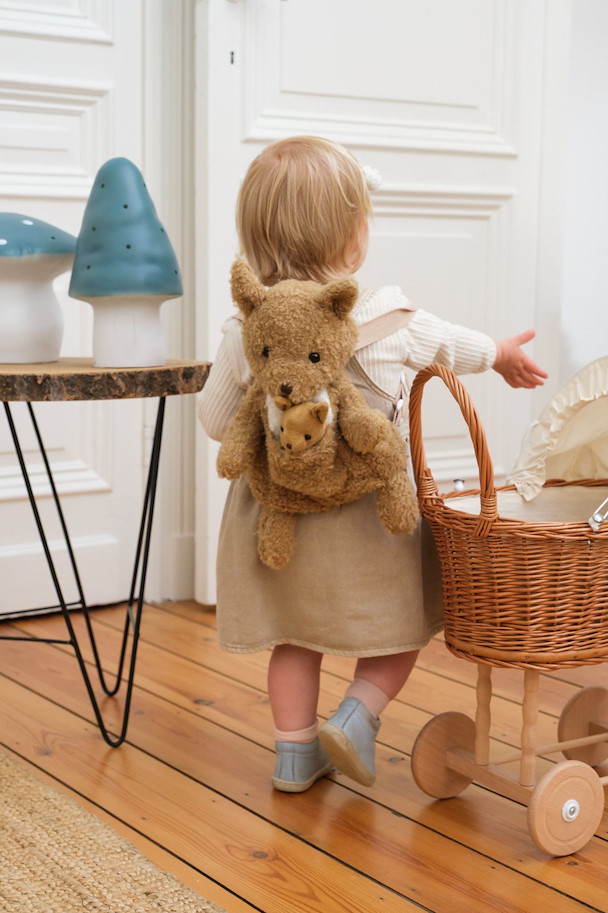 Rucksack Känguruh mit Baby