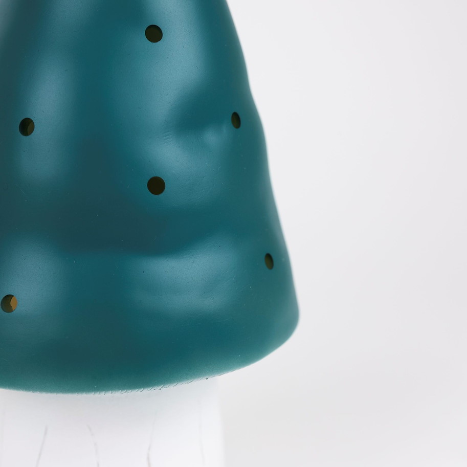 Nachtlicht kleiner Pilz Teal