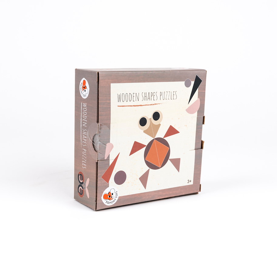 Holzformen-Puzzle