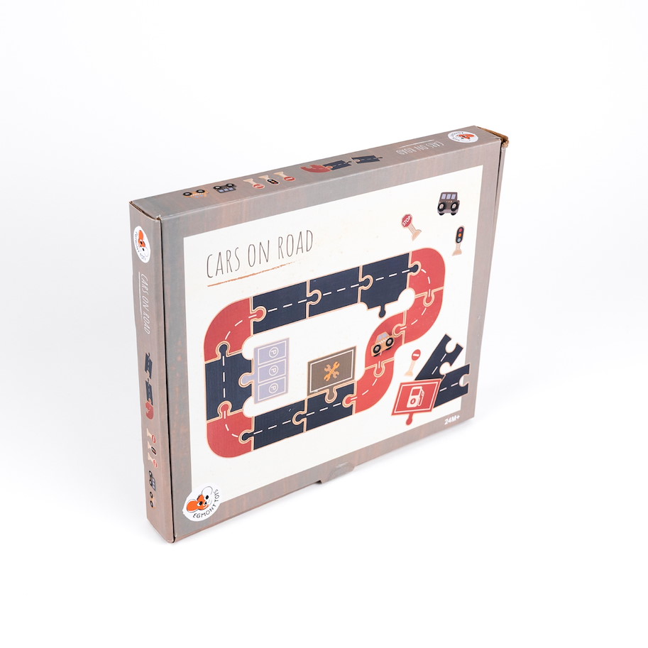 Strassenpuzzle-Set
