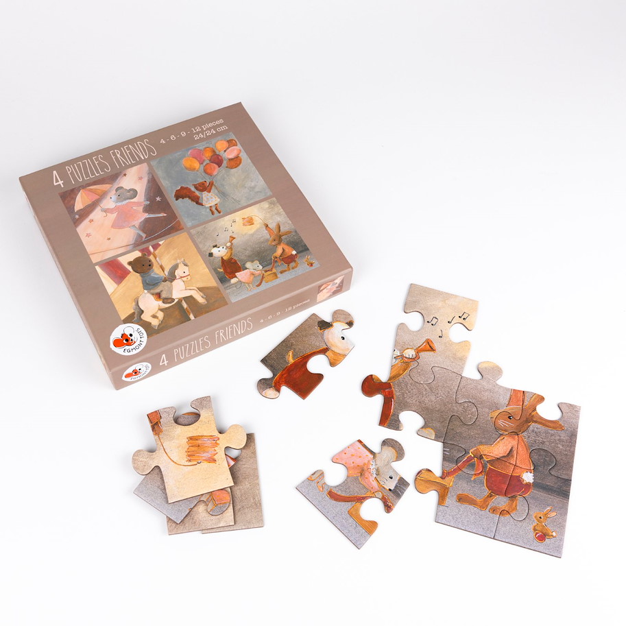 4 Puzzle's Freunde