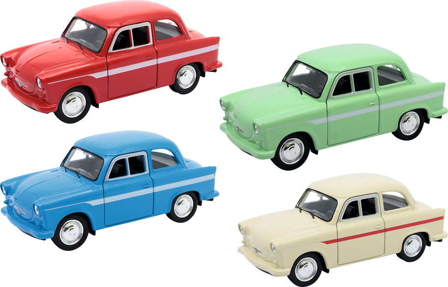 Trabant P50, Spritzguss, 1:38, L= 11,4 cm