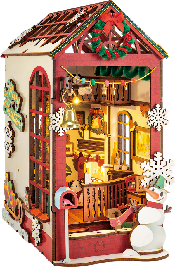 Holzbausatz WEIHNACHTS-HAUS
