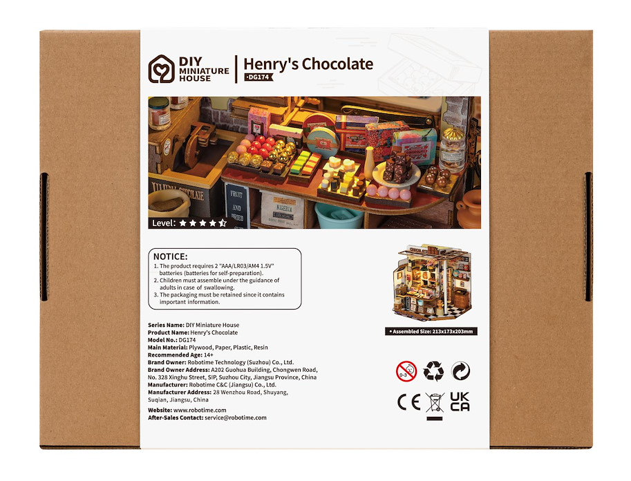 Modellbausatz 'Henry’s Chocolate'