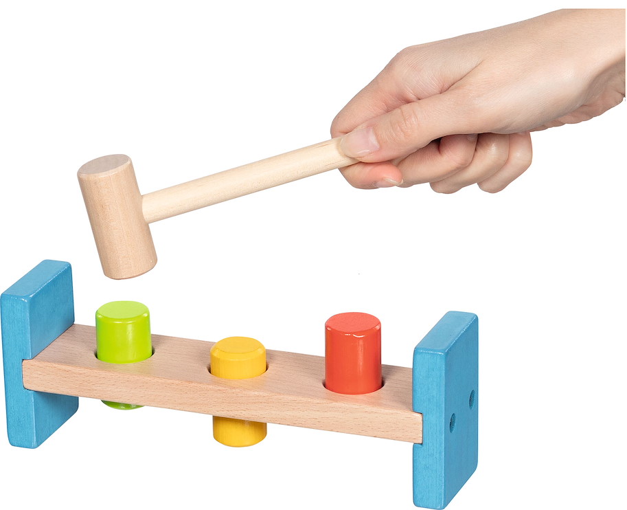Hammerbank mit 3 Klötzen
