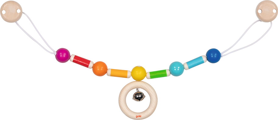 Kinderwagenkette Regenbogen