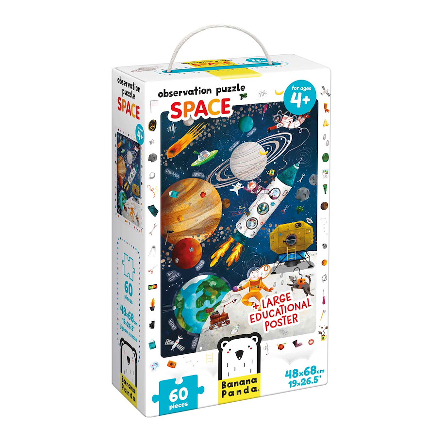 Puzzle "Observation Space" 4+ / 60 Teile