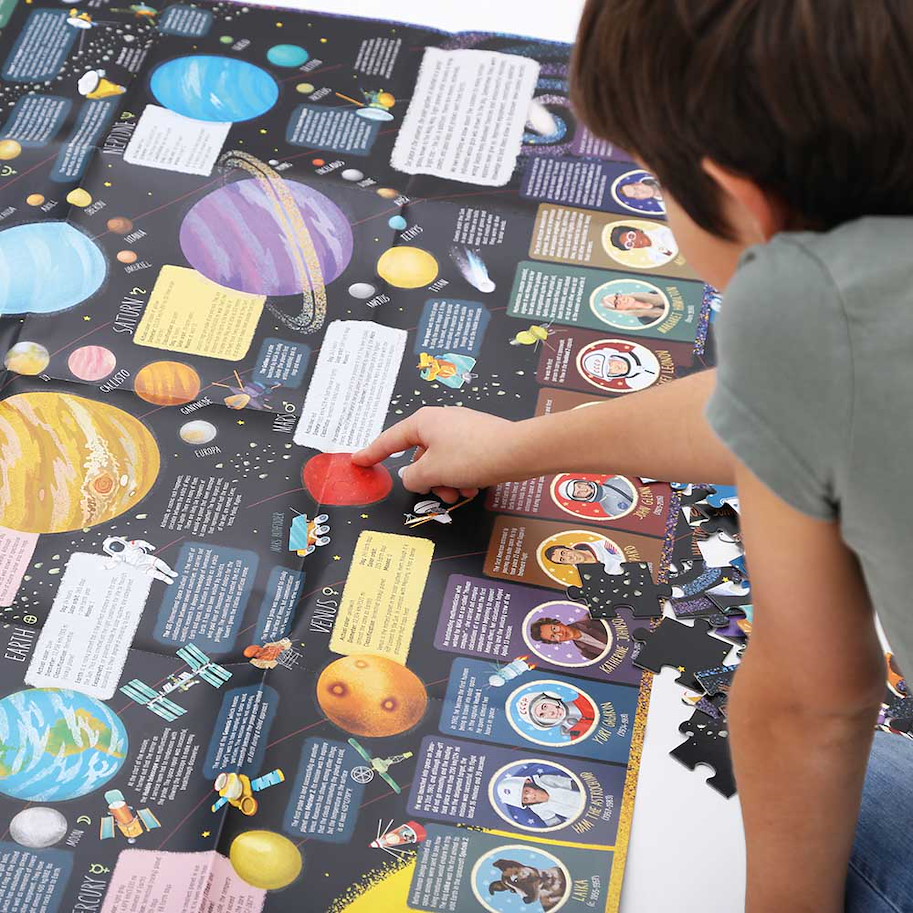 Puzzle "Suuuper Size Solar" System 7+ / 300 Teile