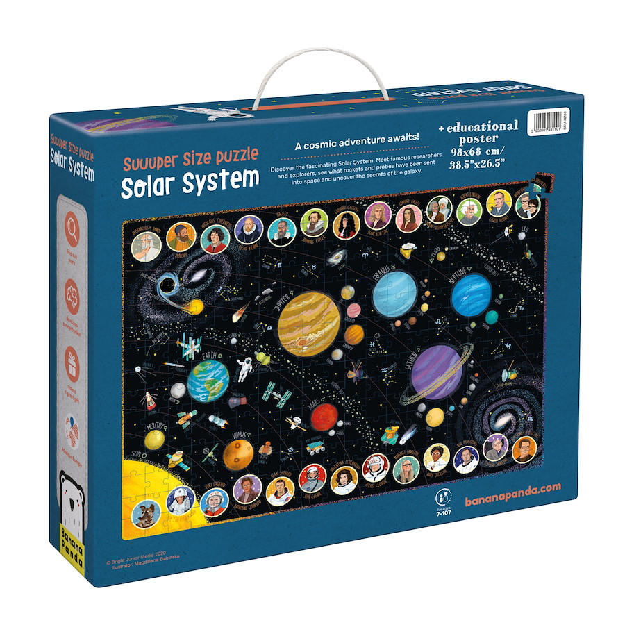Puzzle "Suuuper Size Solar" System 7+ / 300 Teile
