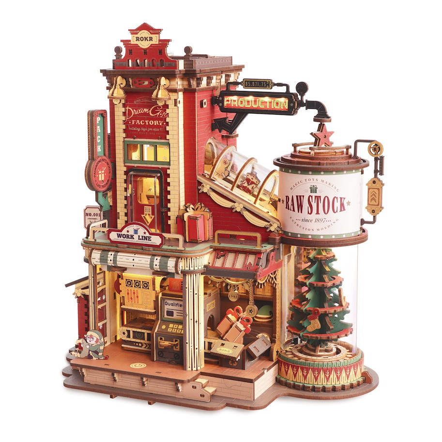 Holzbausatz 'DREAM GIFT FACTORY'