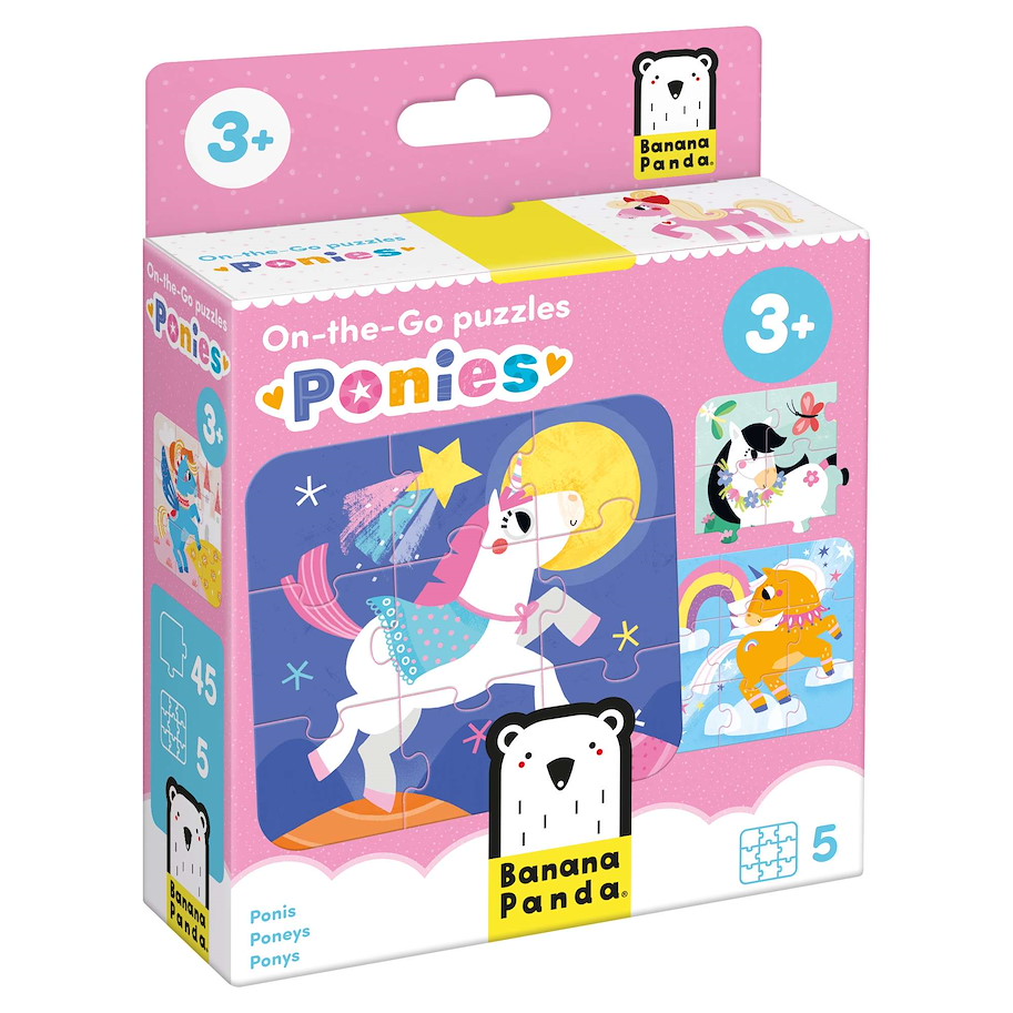 Puzzle "On-the-Go Ponies" 3+ / 45 Teile