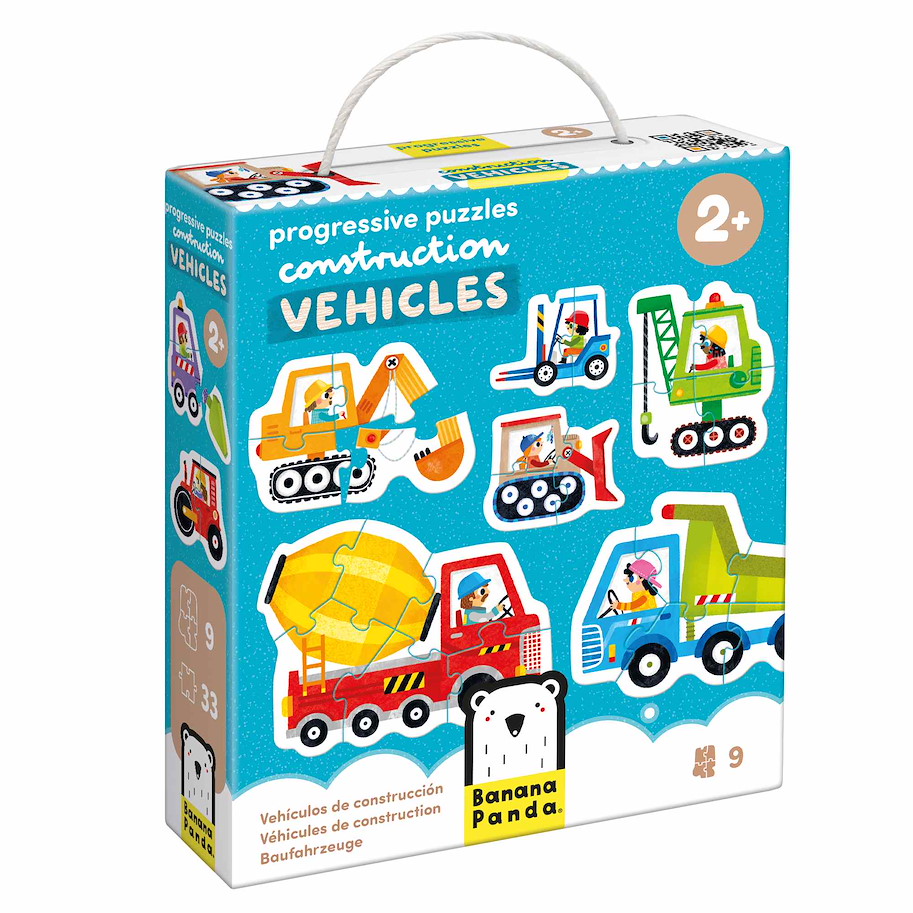 Puzzle "Progressive Vehicles" 2+ / 33 Teile