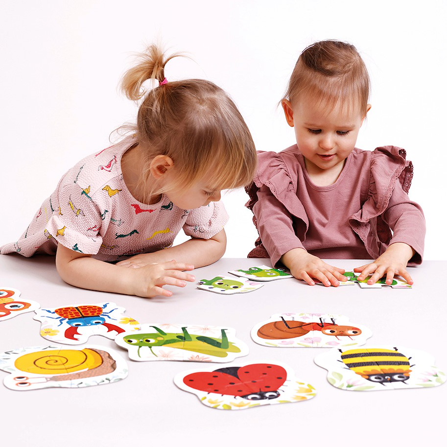 Puzzle "Progressive Tiny Creatures" 2+ / 32 Teile