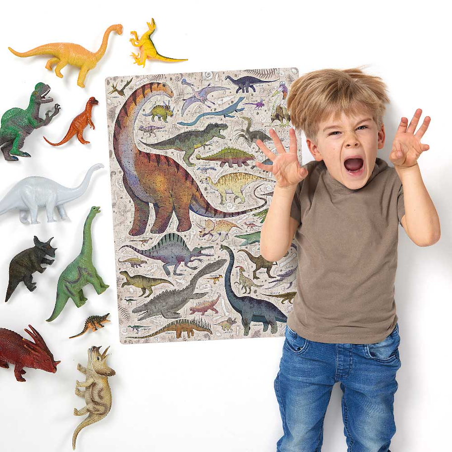 Puzzle "Puzzlover Dinosaurs" 7+ / 200 Teile