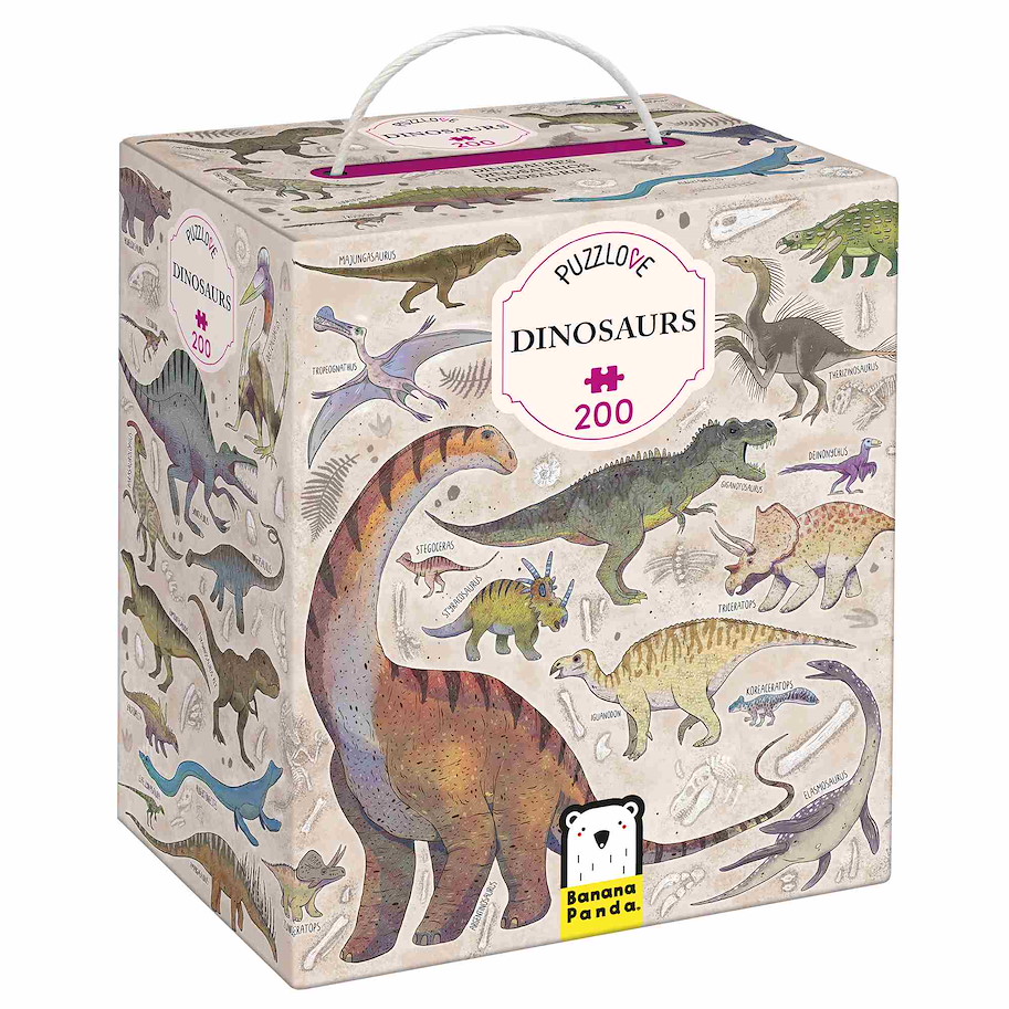 Puzzle "Puzzlover Dinosaurs" 7+ / 200 Teile