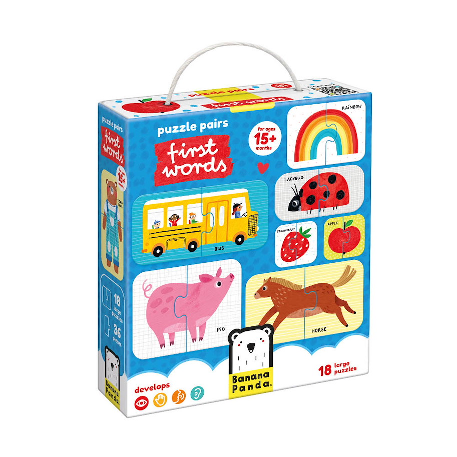 Puzzle "pairs First words" 15m+ / 36 Teile