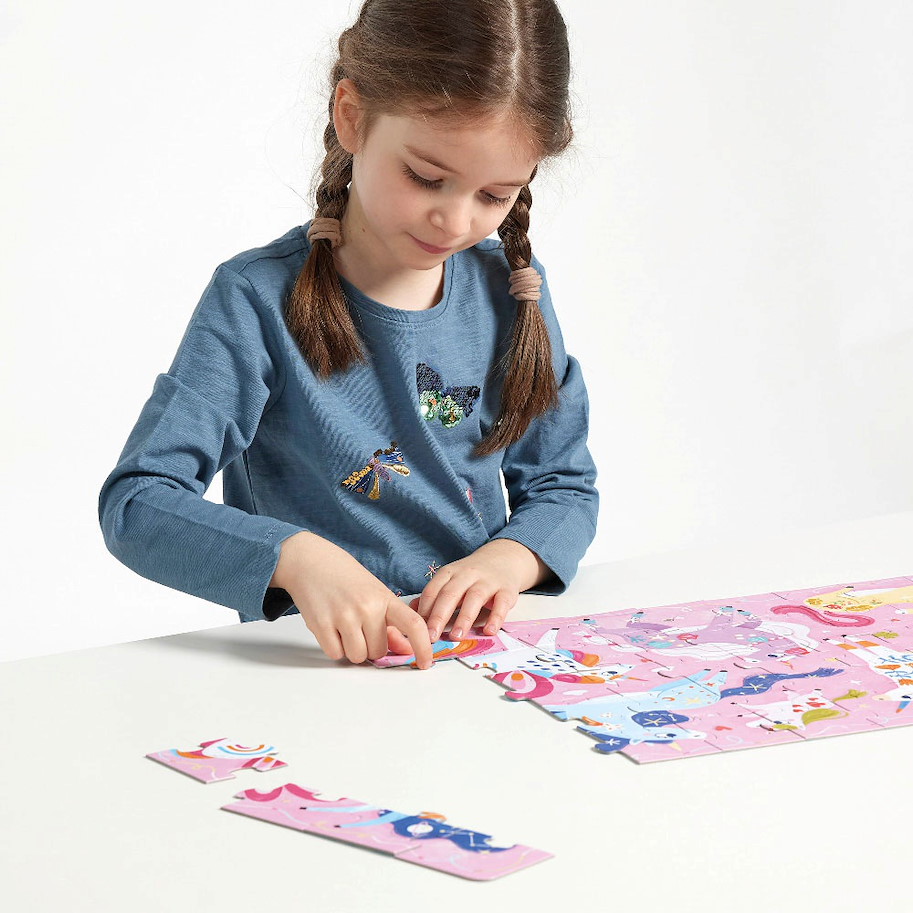Puzzle "I Love Unicorns" 4+ / 60 Teile