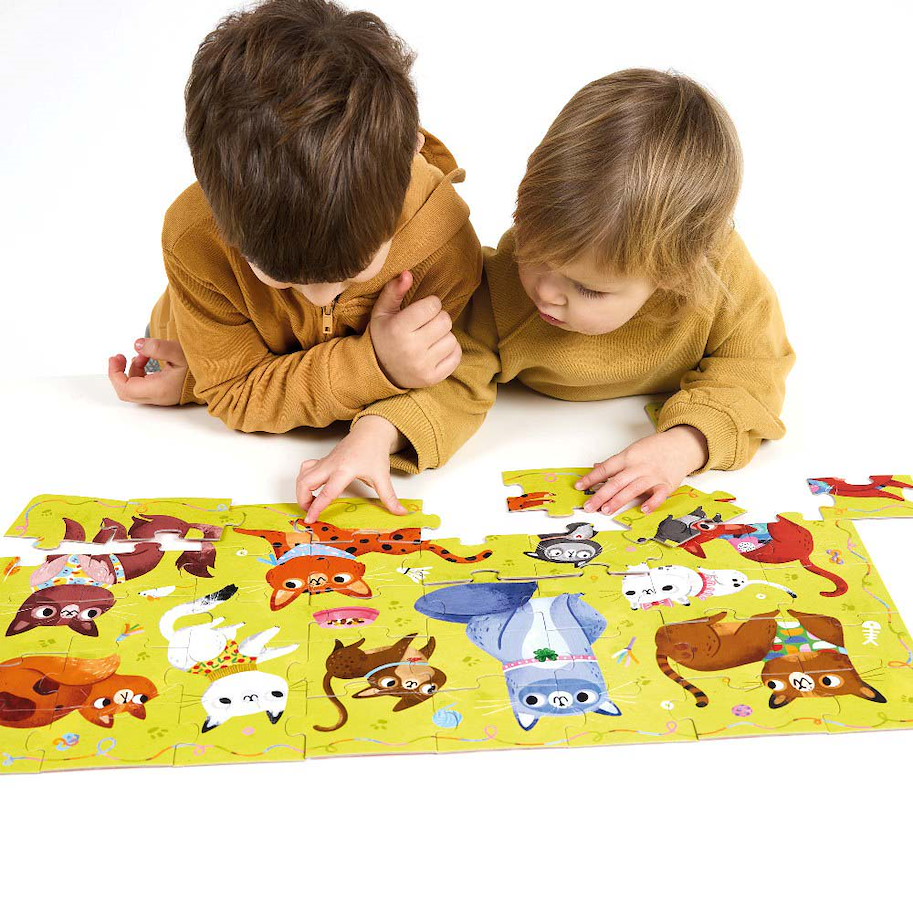 Puzzle "I Love Cats" 3+ / 40 Teile