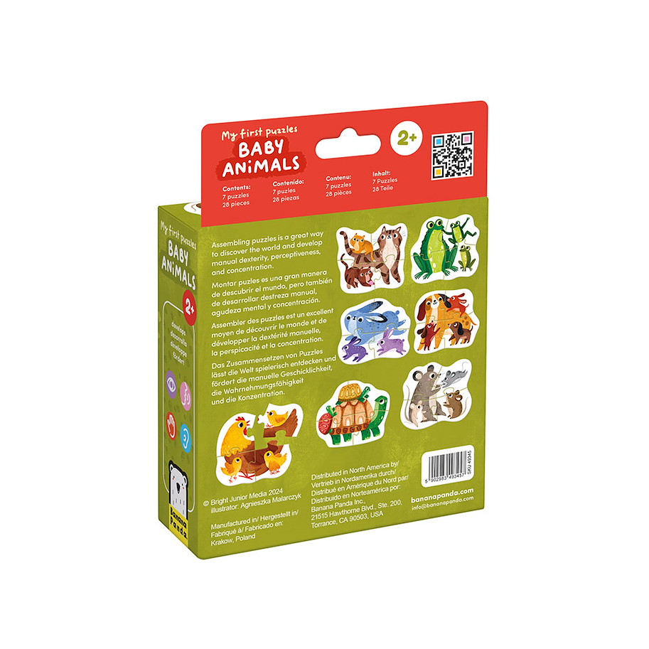 Puzzle "My First Baby Animals" 2+ / 28 Teile