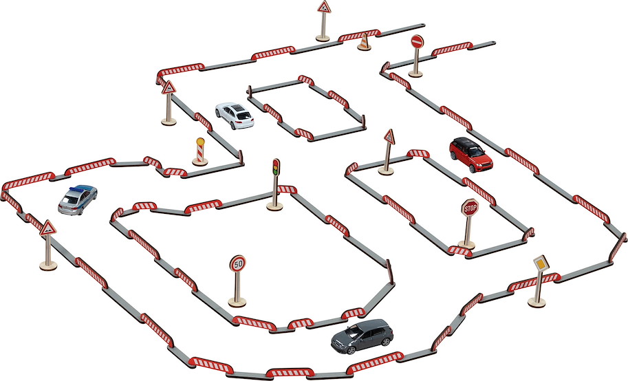 Spielset Straßenbau FlexiRoads