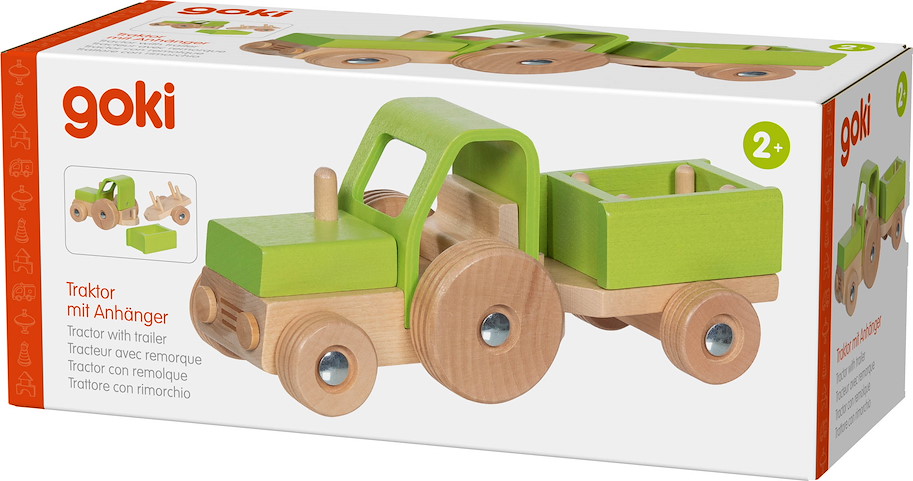 Traktor mit Anhänger