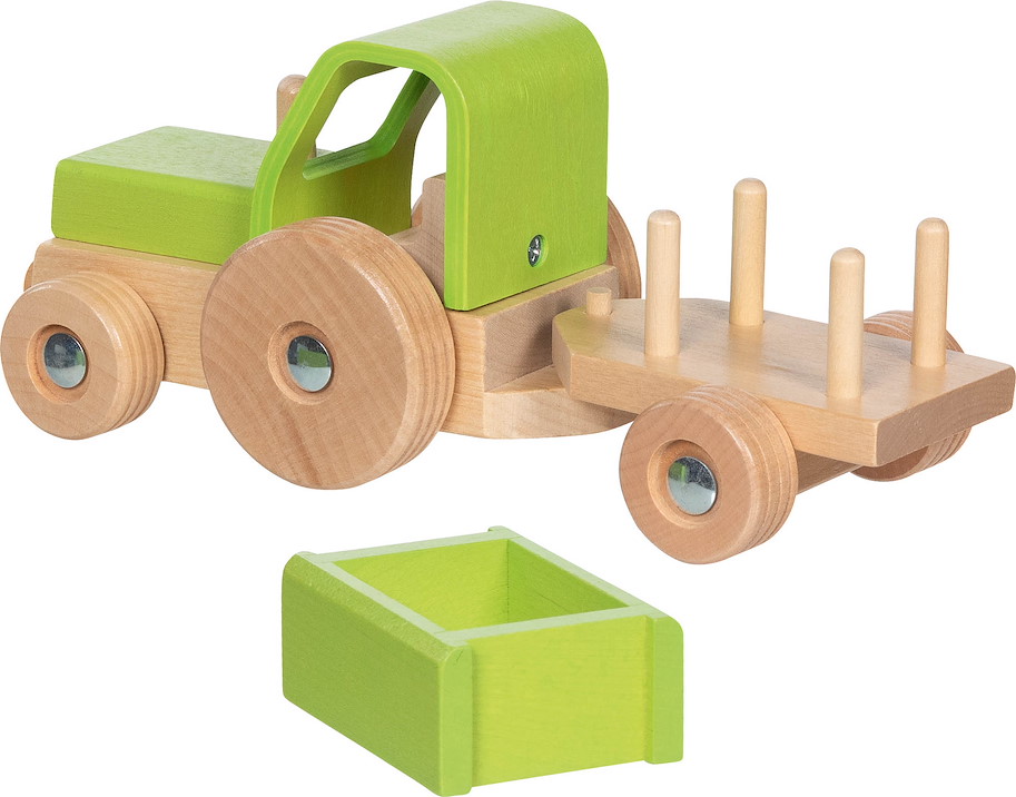 Traktor mit Anhänger