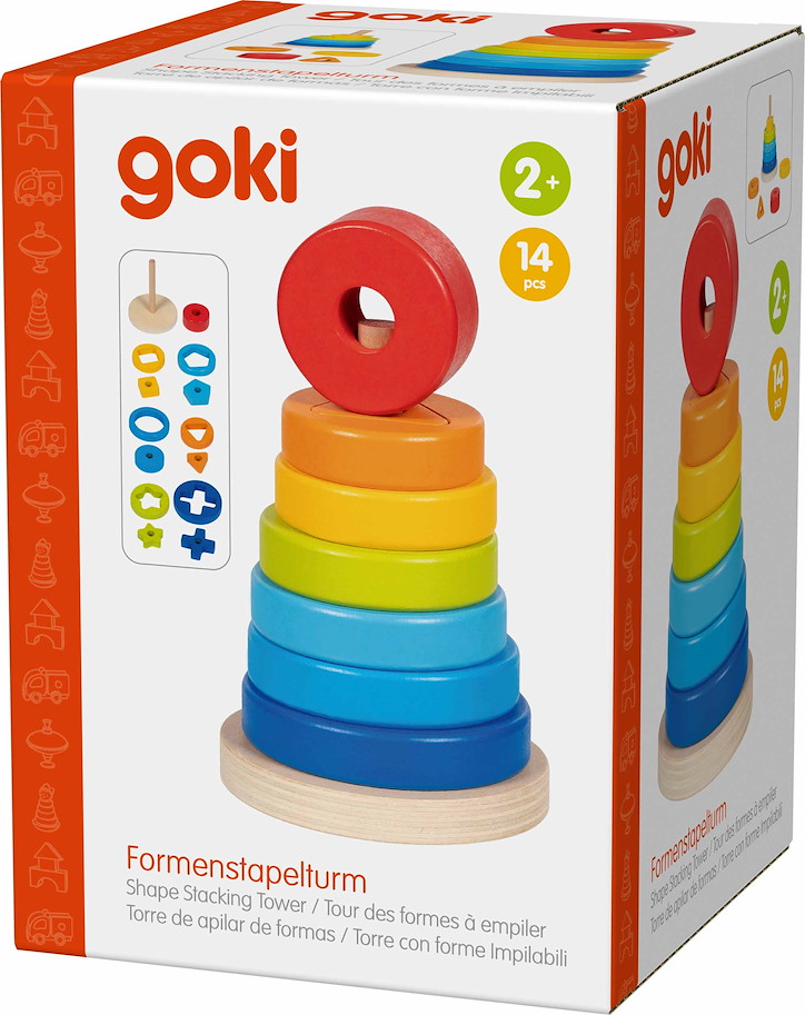Formenstapelturm
