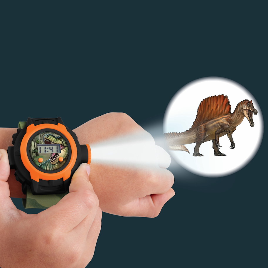 Natural History Museum Dinosaurier Projektor Uhr