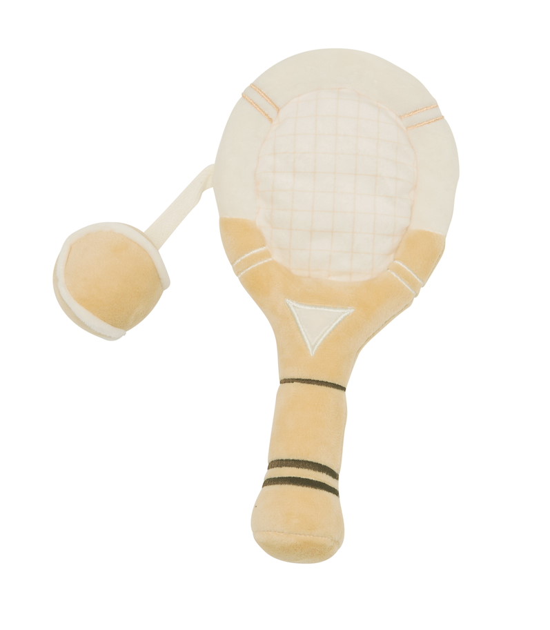 Tennis-Schläger mit Ball