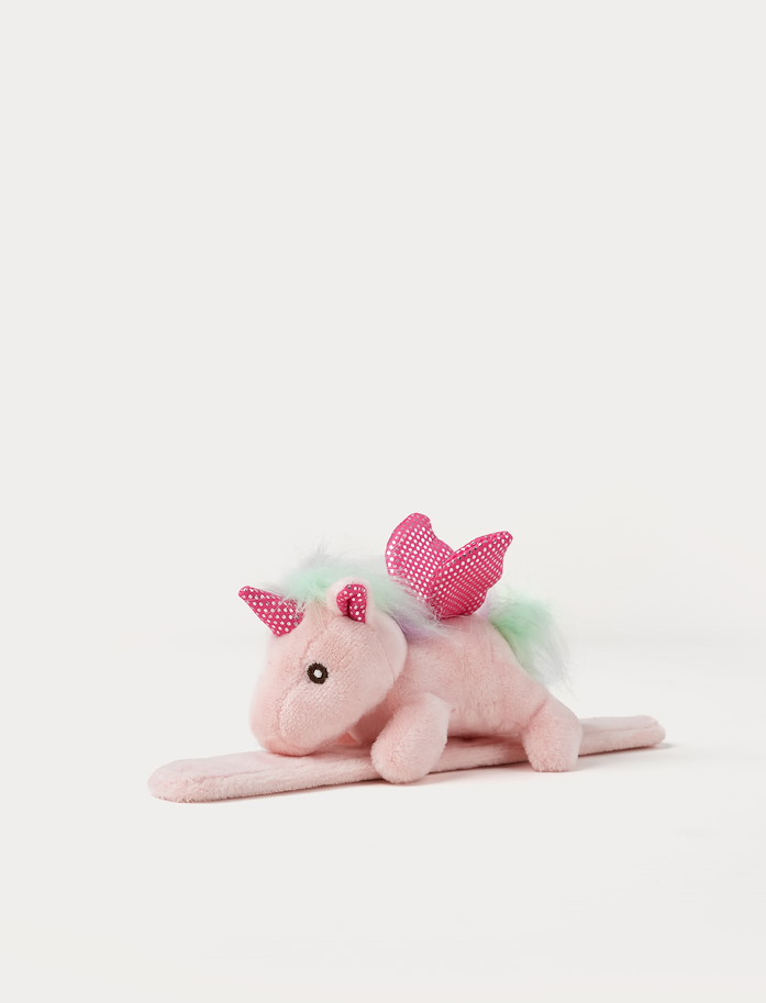 Slap-Armbänder Einhorn 3-farbig ass. im Display