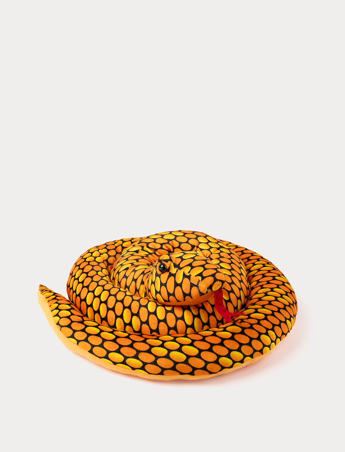 Riesenschlange orange 200  cm
