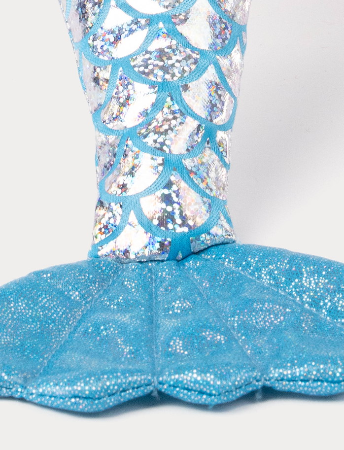 Meerjungfrau blau 35  cm