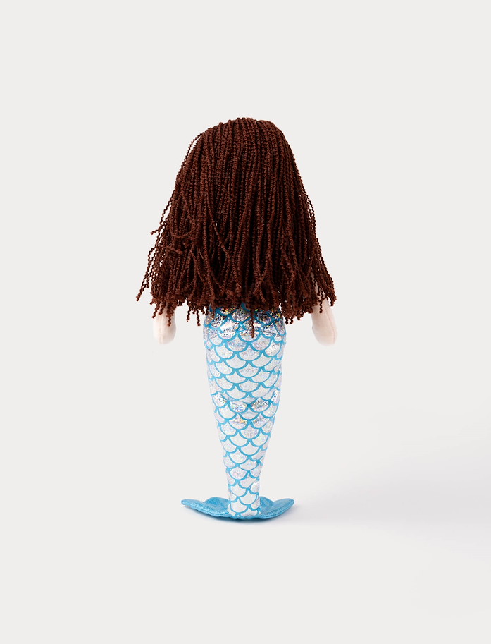 Meerjungfrau blau 35  cm