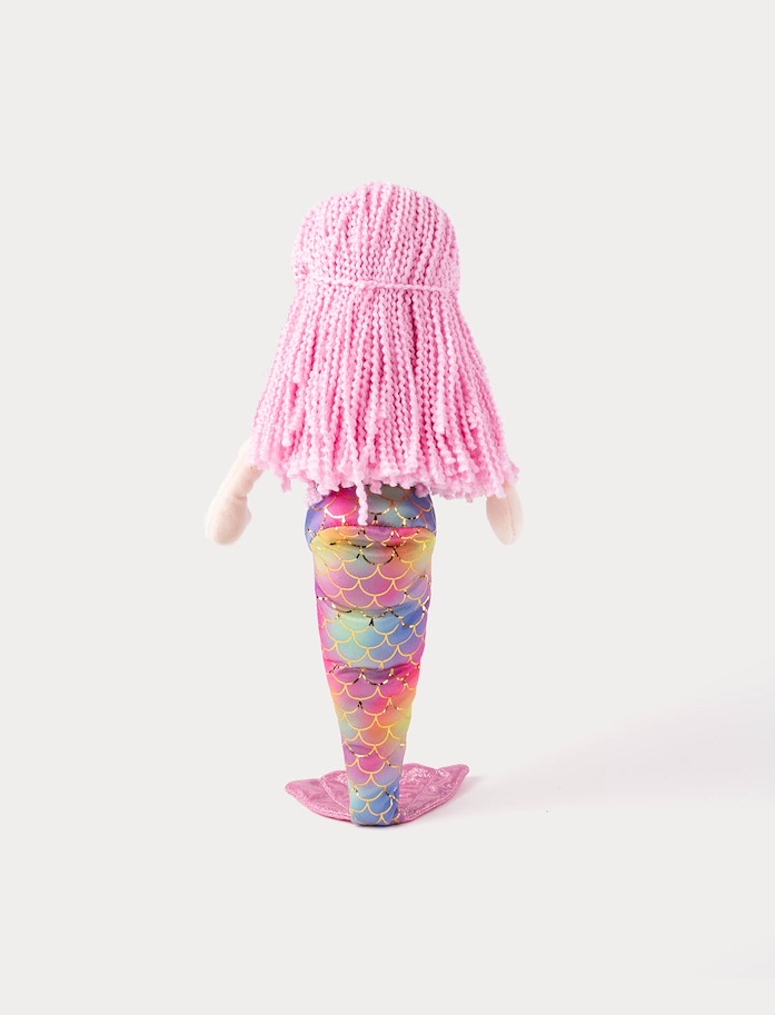 Meerjungfrau pink 35  cm