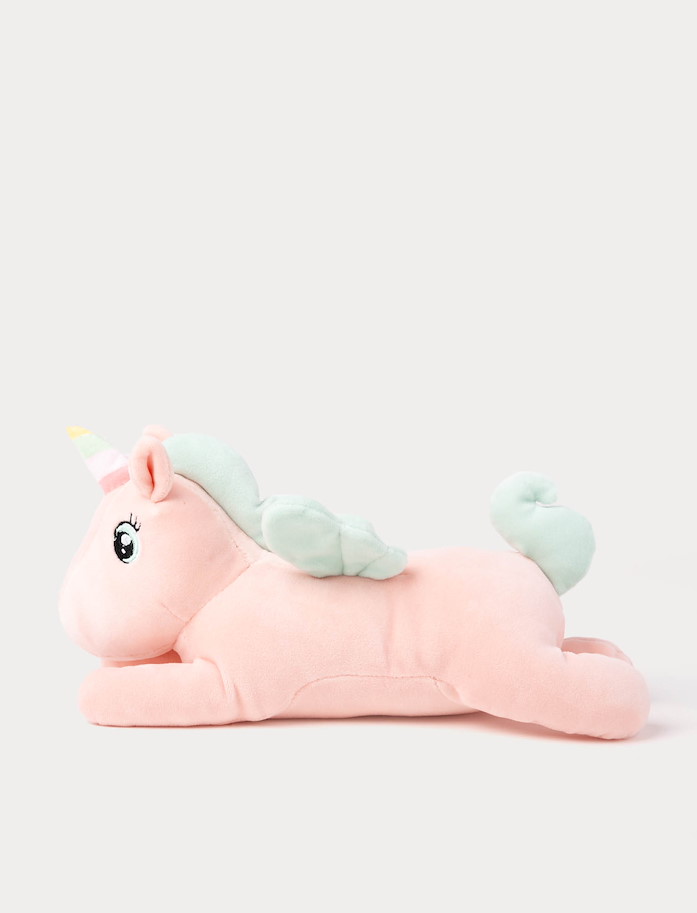 Liegendes Einhorn, Pfirsich 35  cm
