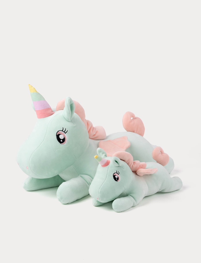 Liegendes Einhorn, Pistazie 35  cm