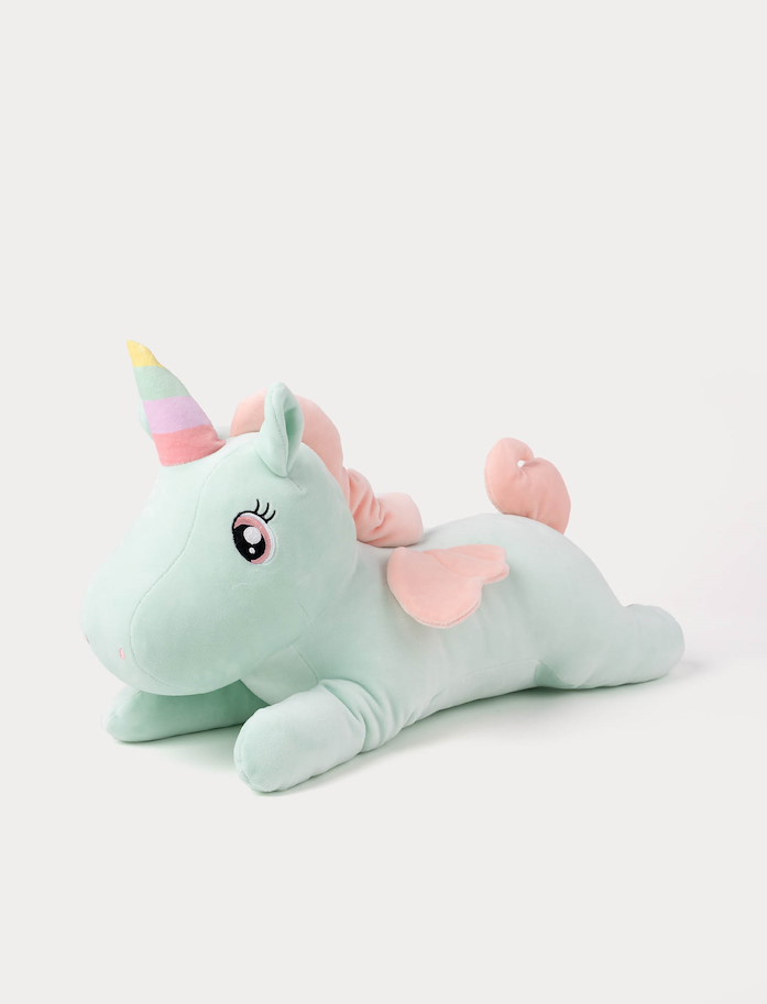 Liegendes Einhorn, Pistazie 52  cm